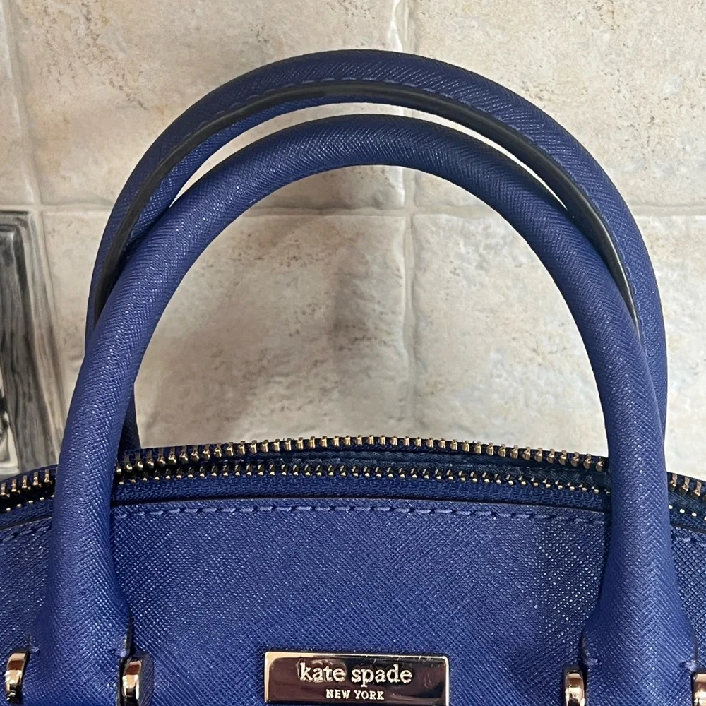Kate Spade Blue Handbag& matching wallet 💙💙💙💙 - Picture 4 of 13
